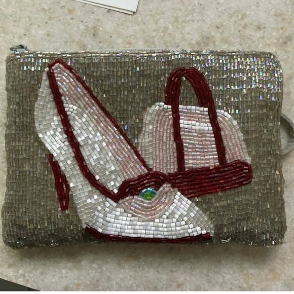 Beaded Coin purse shoe and purse - Picture 1 of 1
